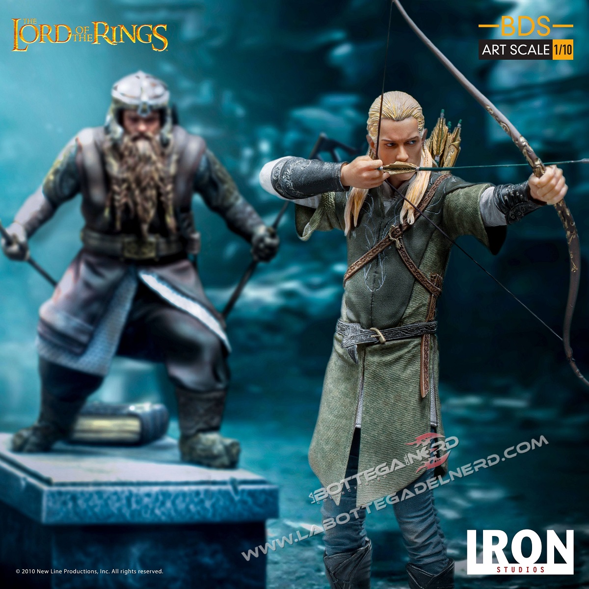 Lord Of The Rings - Art Scale Statua 1/10 Legolas Deluxe 23cm - immagine 7