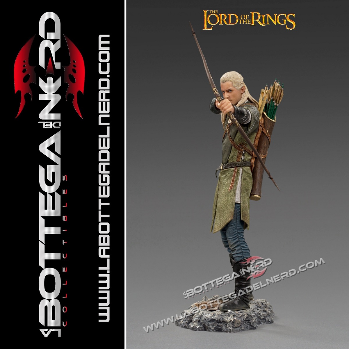 Lord Of The Rings - Art Scale Statua 1/10 Legolas Deluxe 23cm