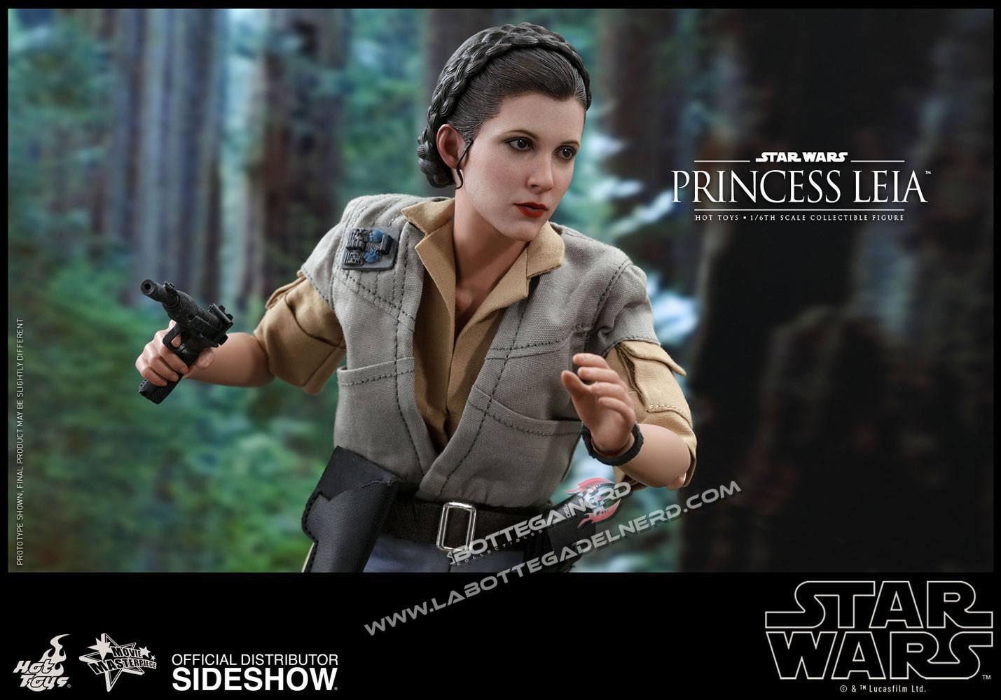 Star Wars Episode VI - Action Figure 1/6 Leia 27cm - immagine 2
