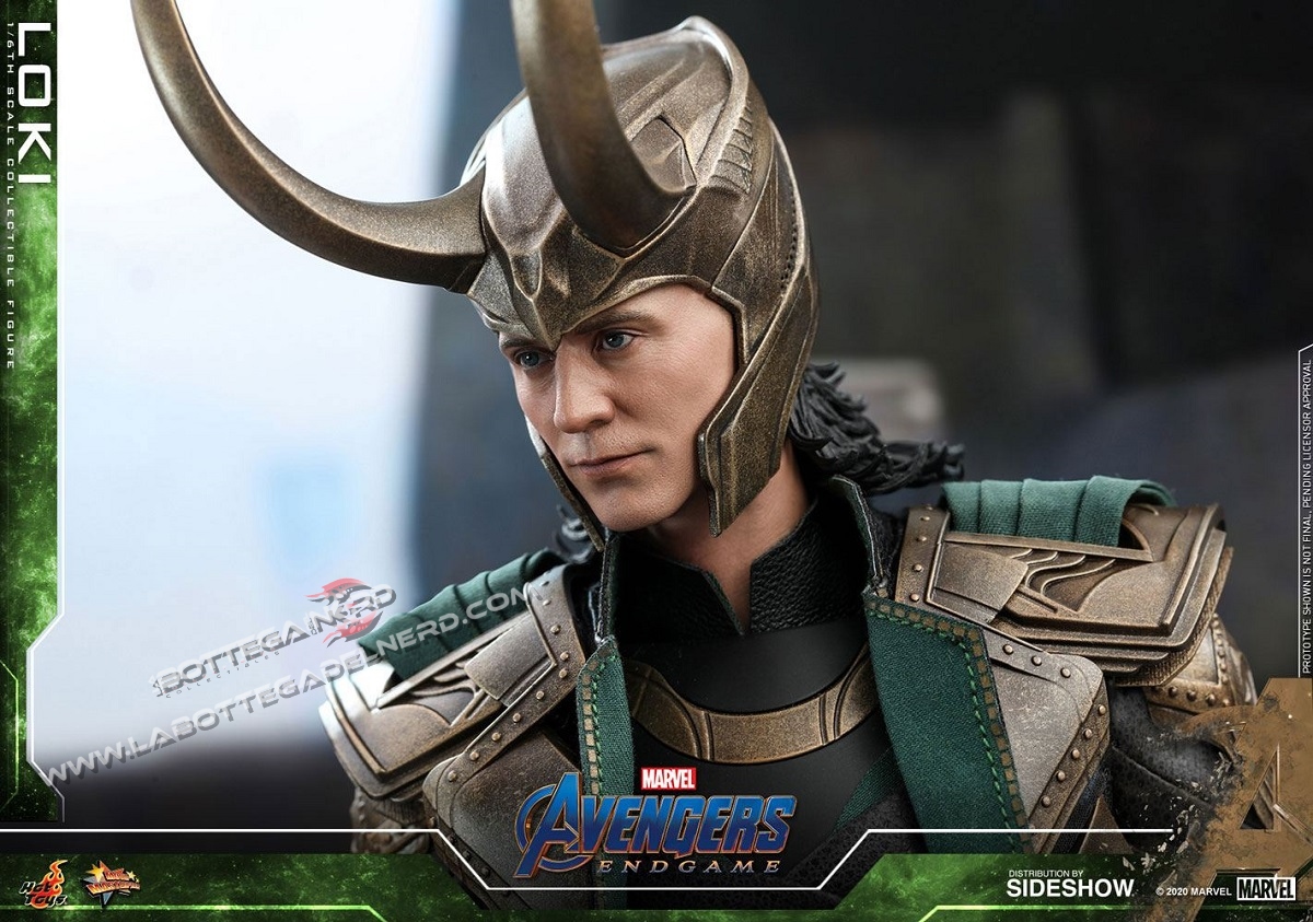 Avengers: Endgame - Masterpiece PVC Action Figure 1/6 Loki 31cm - immagine 4