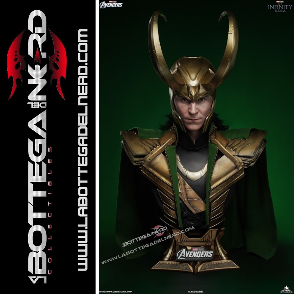 Marvel - Loki Life Size Bust 1/1 Queen Studios 97cm