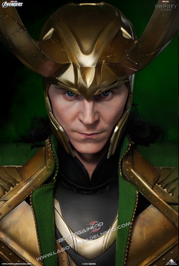 Marvel - Loki Life Size Bust 1/1 Queen Studios 97cm - immagine 6