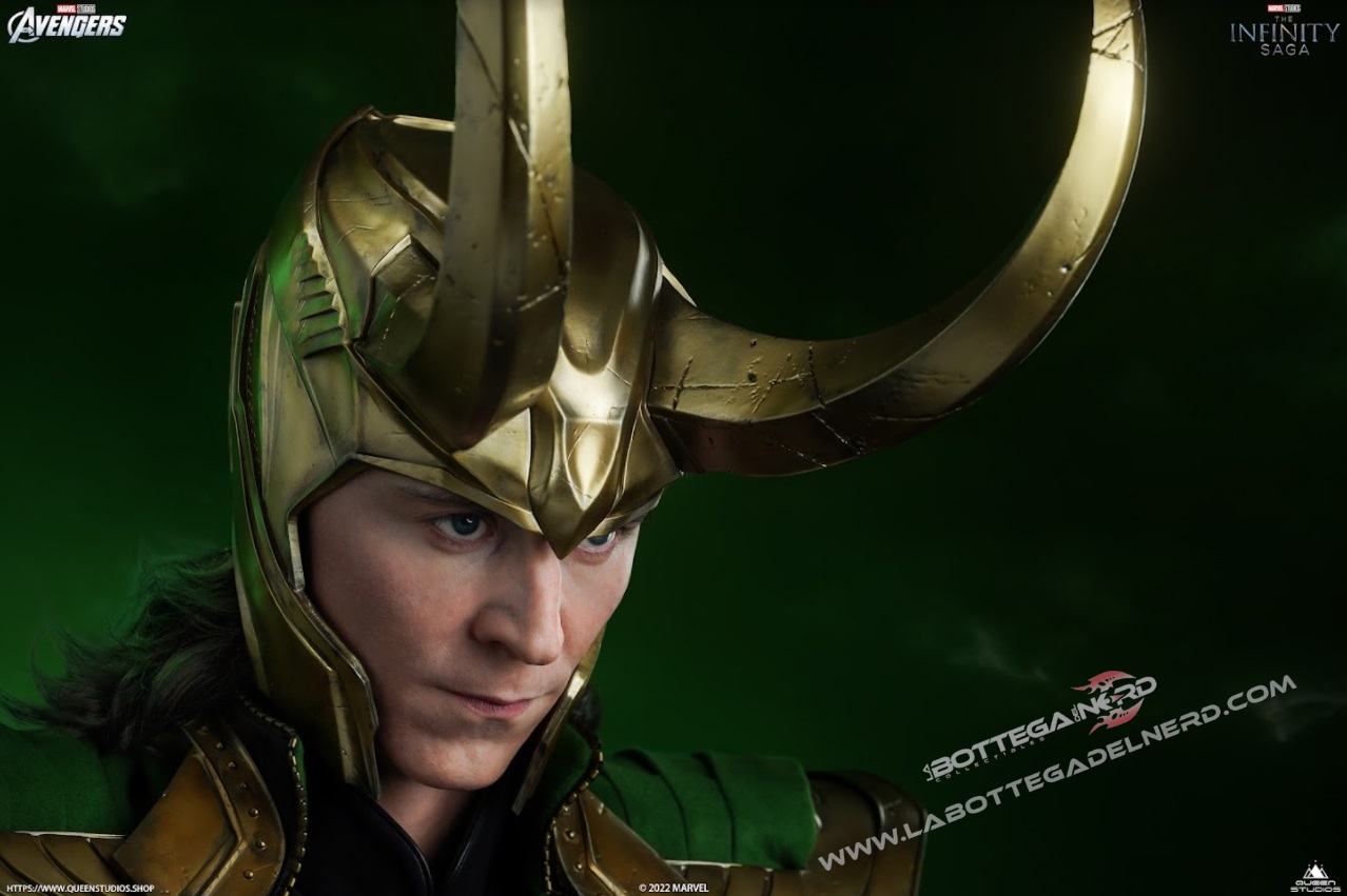 Marvel - Loki Life Size Bust 1/1 Queen Studios 97cm - immagine 5