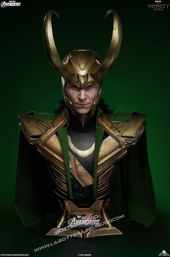 Marvel - Loki Life Size Bust 1/1 Queen Studios 97cm