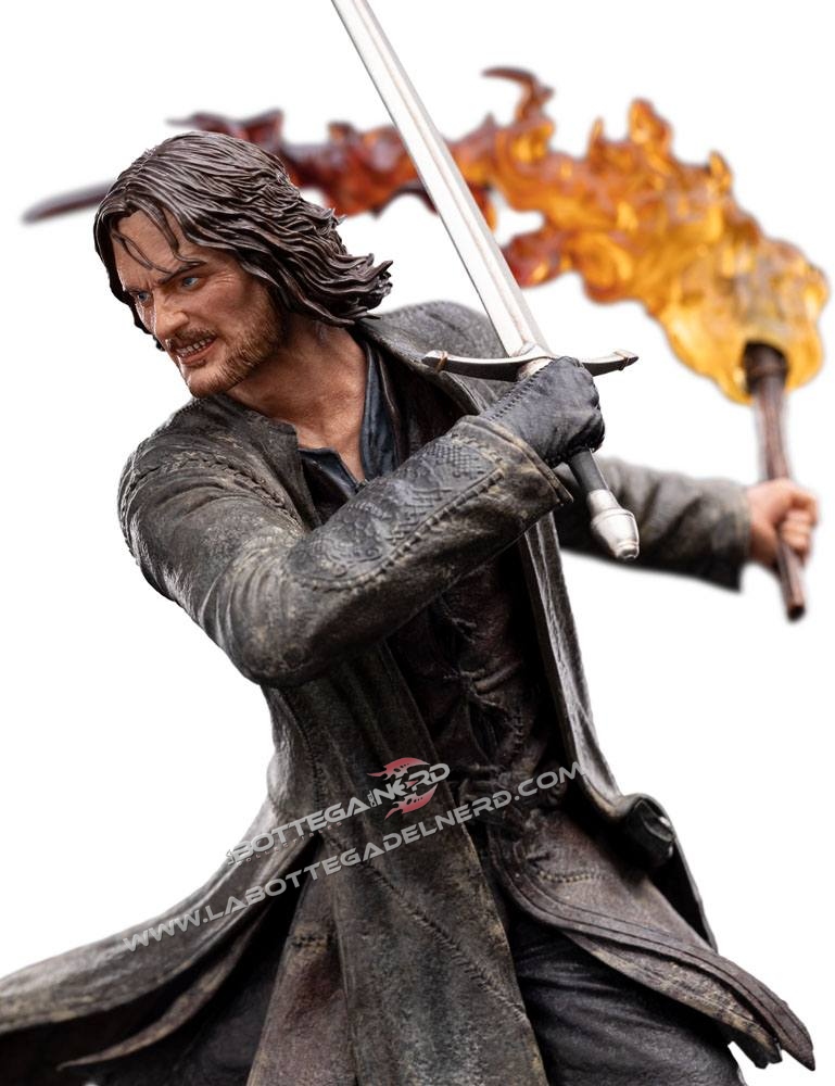 Il Signore degli Anelli - Figures of Fandom PVC Statue Aragorn 28cm - immagine 5