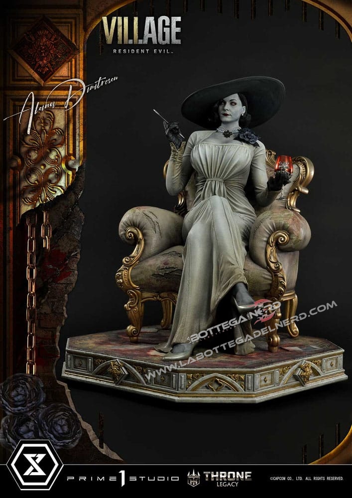 Resident Evil Village - Statue 1/4 Alcina Dimitrescu 66cm - immagine 2