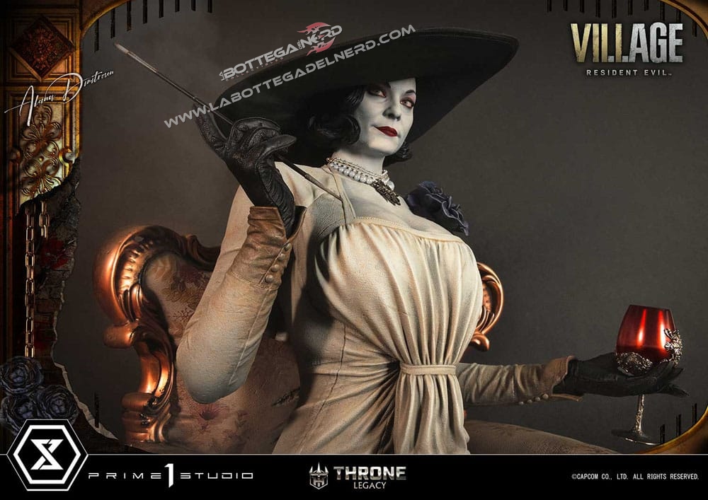 Resident Evil Village - Statue 1/4 Alcina Dimitrescu 66cm - immagine 6