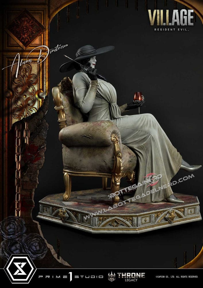 Resident Evil Village - Statue 1/4 Alcina Dimitrescu 66cm - immagine 5