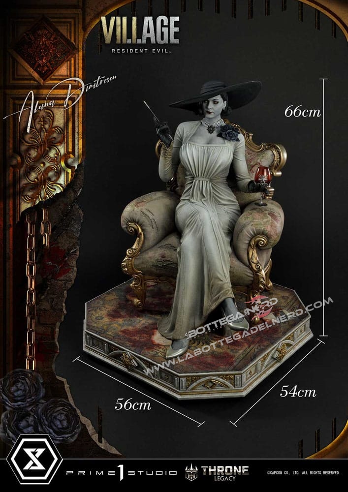 Resident Evil Village - Statue 1/4 Alcina Dimitrescu 66cm - immagine 12