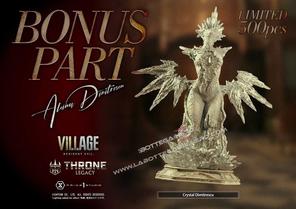 Resident Evil Village - Statue 1/4 Alcina Dimitrescu Bonus Deluxe 66cm - immagine 2
