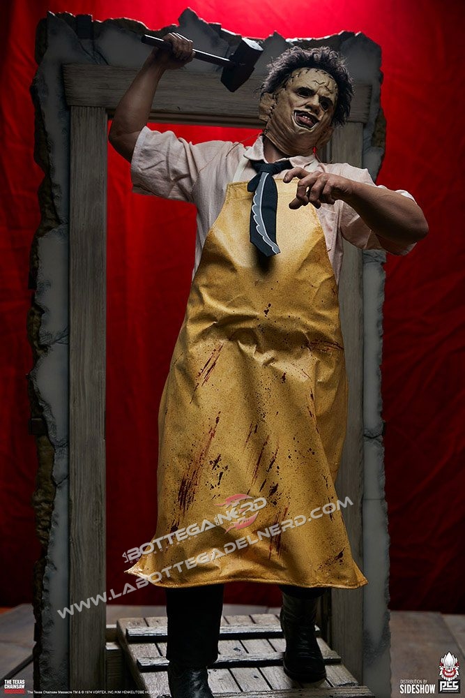 Non Aprite quella Porta - Statue 1/3 Leatherface: The Butcher 75cm - immagine 4