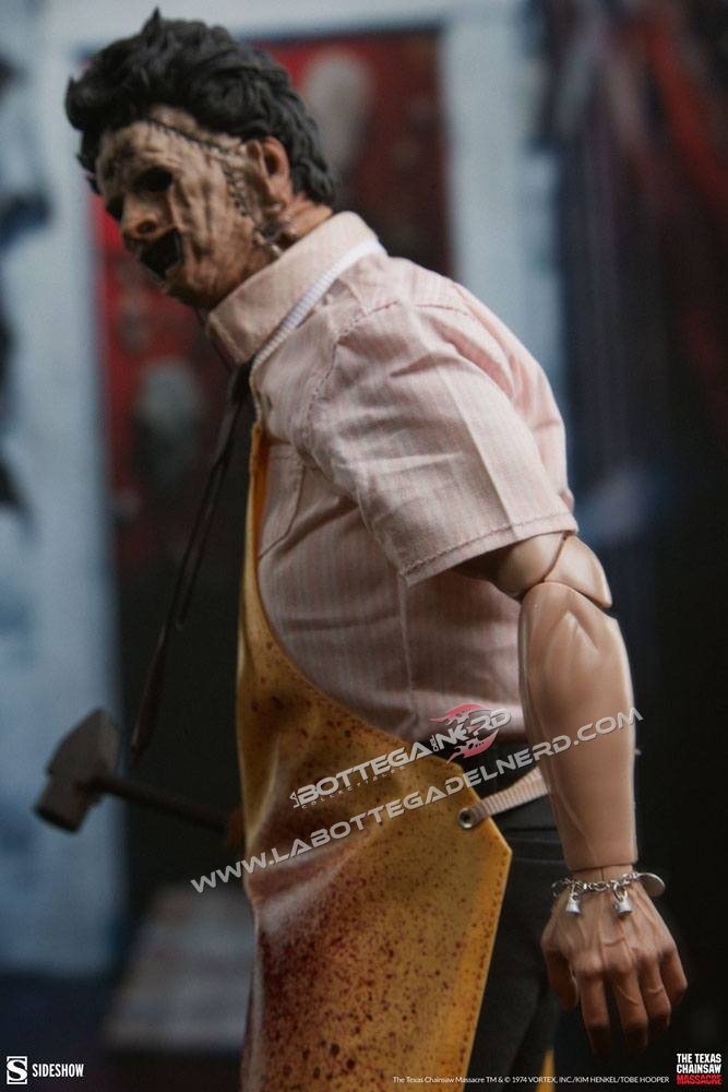 Texas Chainsaw Massacre - Action Figure 1/6 Leatherface 30cm - immagine 9
