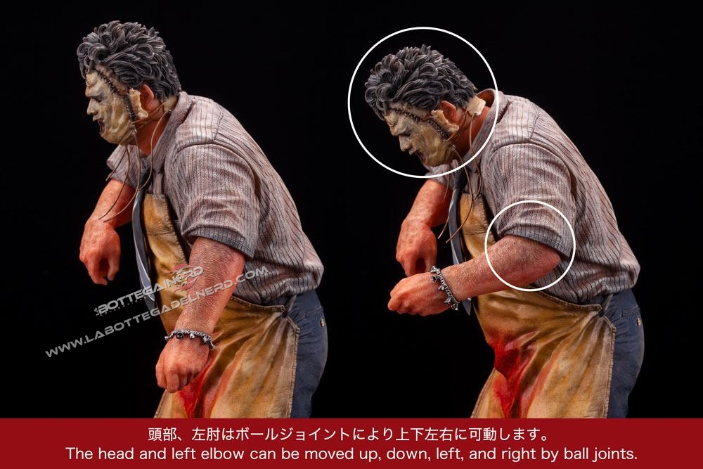 Non Aprite quella Porta - Statua 1/6 Leatherface 32cm - immagine 8