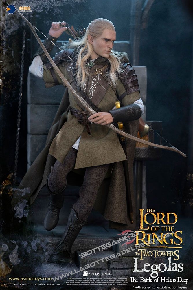 Il Signore degli Anelli - Action Figure 1/6 Legolas at Helm's Deep 30cm - immagine 2
