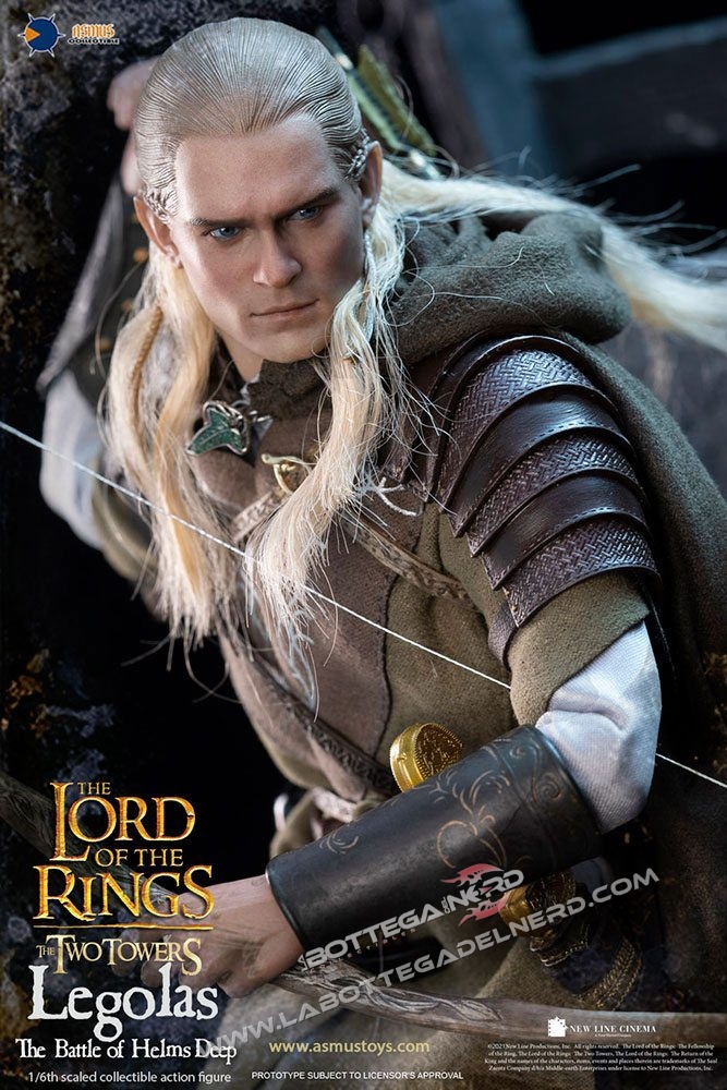 Il Signore degli Anelli - Action Figure 1/6 Legolas at Helm's Deep 30cm - immagine 4