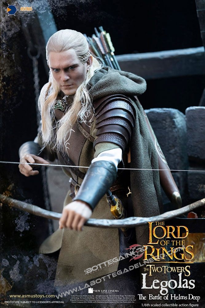 Il Signore degli Anelli - Action Figure 1/6 Legolas at Helm's Deep 30cm - immagine 6