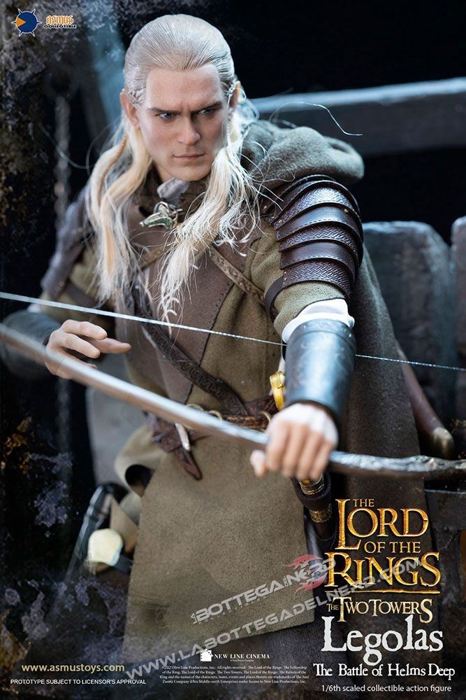Il Signore degli Anelli - Action Figure 1/6 Legolas at Helm's Deep 30cm - immagine 5
