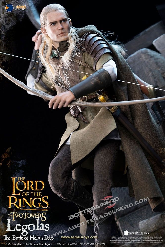 Il Signore degli Anelli - Action Figure 1/6 Legolas at Helm's Deep 30cm - immagine 7