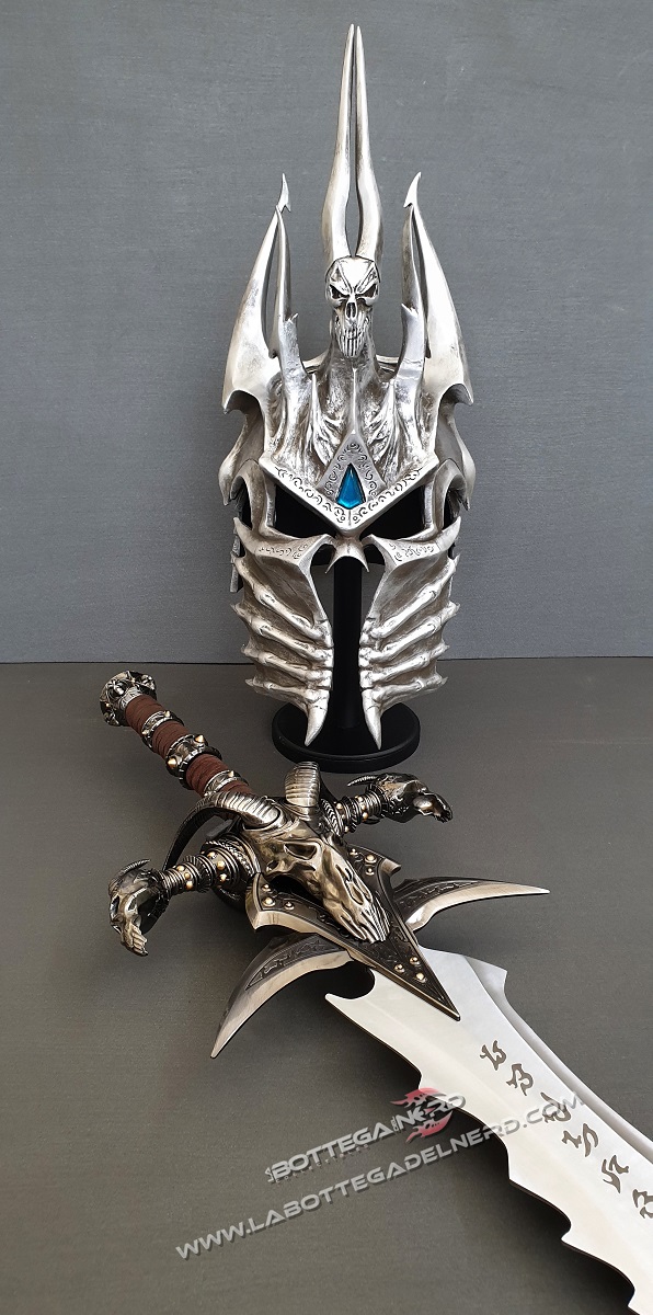 World of Warcraft - FROSTMOURNE + ELMO Lich King - immagine 2