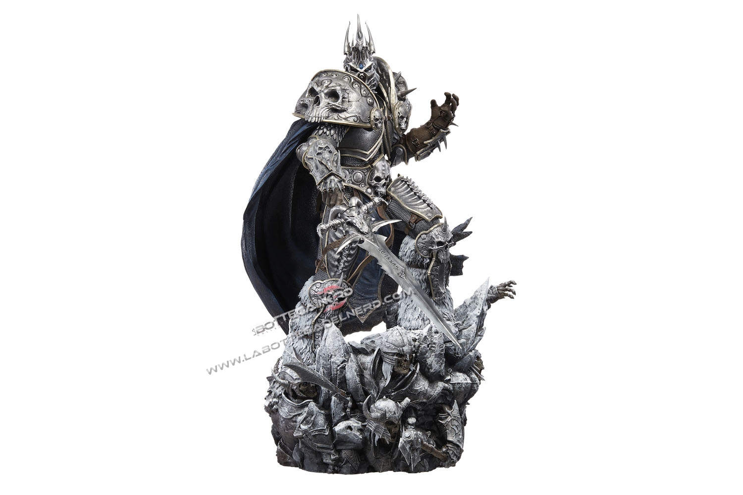 BLIZZARD World of Warcraft - Statue Premium Lich King Arthas 66cm - immagine 2