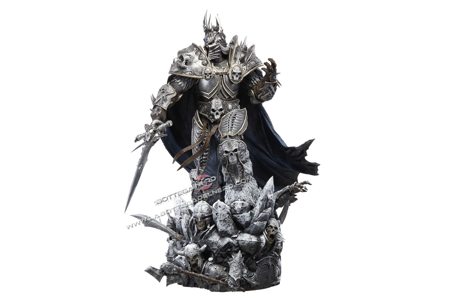 BLIZZARD World of Warcraft - Statue Premium Lich King Arthas 66cm - immagine 3