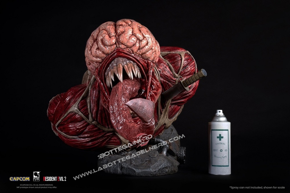 Resident Evil 2 - Life-Size Busto 1/1 Licker 50cm - immagine 2
