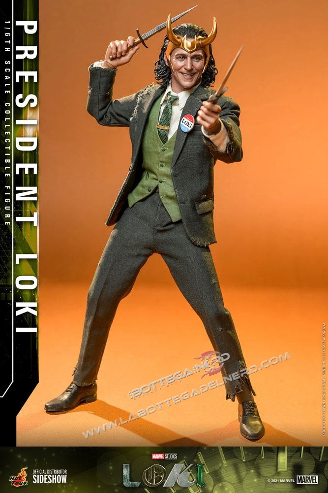 Loki TV Serie - Action Figure 1/6 President Loki 31cm - immagine 4