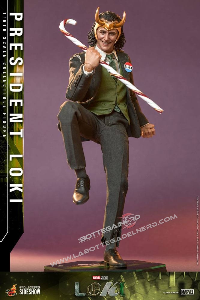 Loki TV Serie - Action Figure 1/6 President Loki 31cm - immagine 8