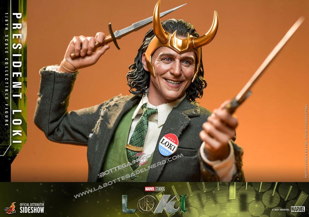 Loki TV Serie - Action Figure 1/6 President Loki 31cm - immagine 3
