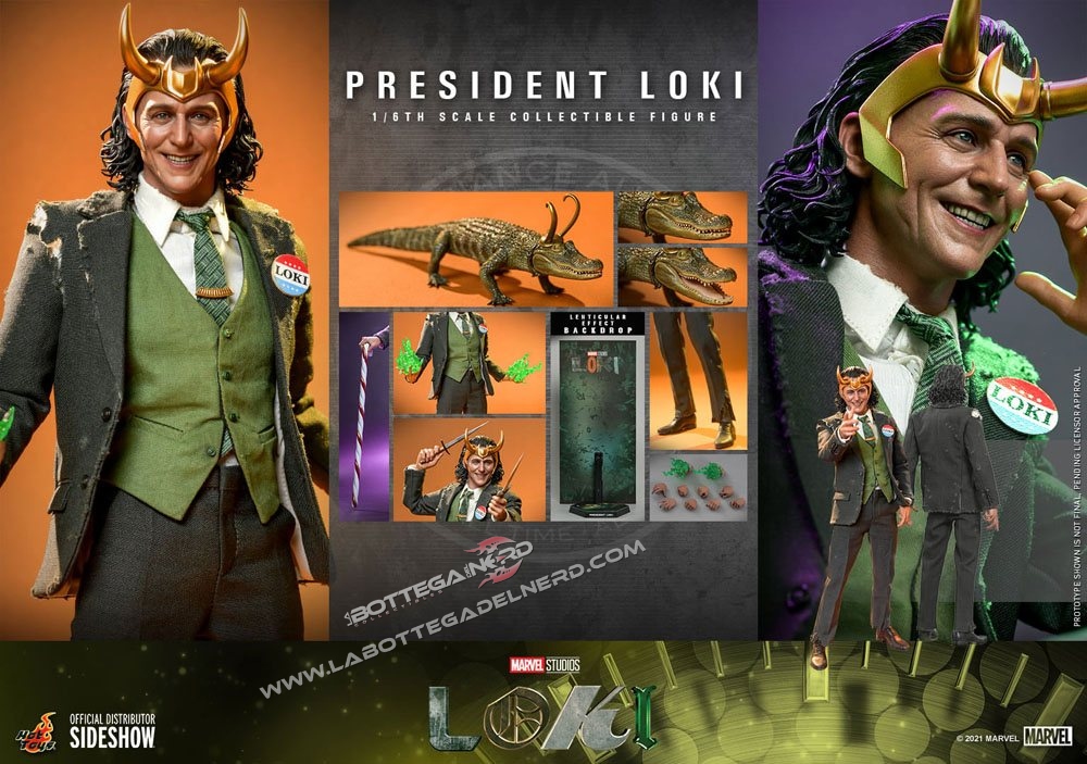 Loki TV Serie - Action Figure 1/6 President Loki 31cm - immagine 10