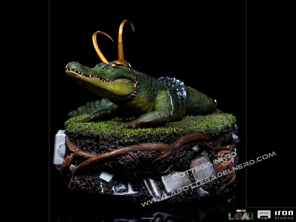 Loki - Art Scale Statue 1/10 Loki Alligator 15cm - immagine 8