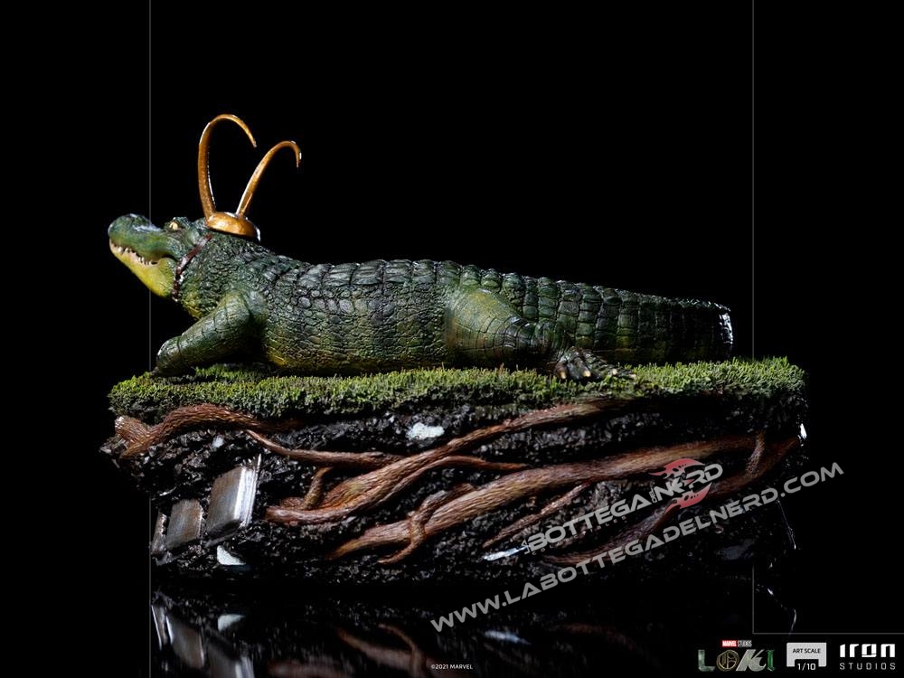 Loki - Art Scale Statue 1/10 Loki Alligator 15cm - immagine 7