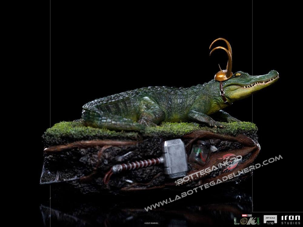 Loki - Art Scale Statue 1/10 Loki Alligator 15cm - immagine 6