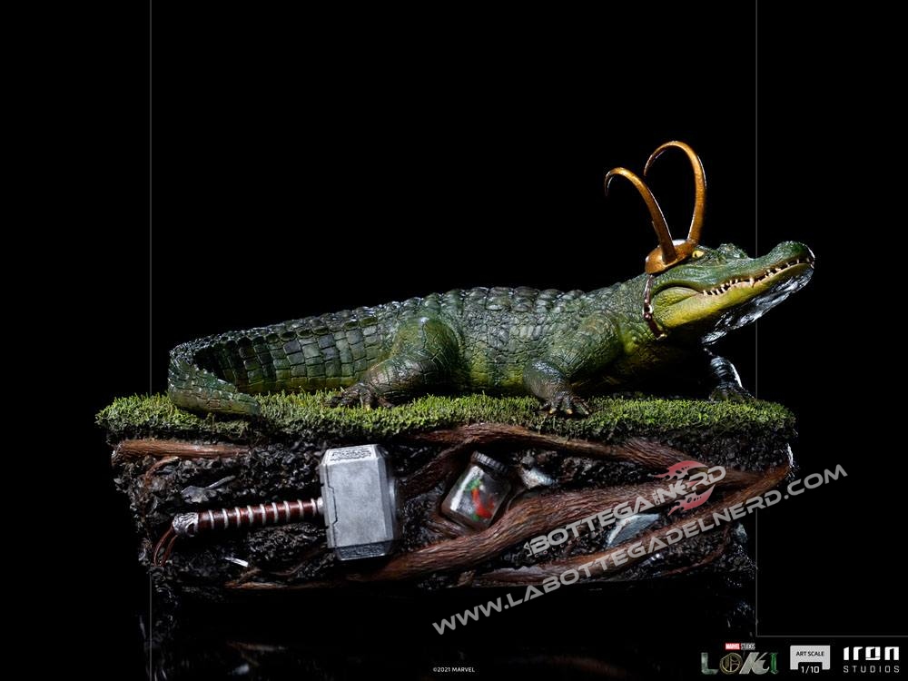 Loki - Art Scale Statue 1/10 Loki Alligator 15cm - immagine 5