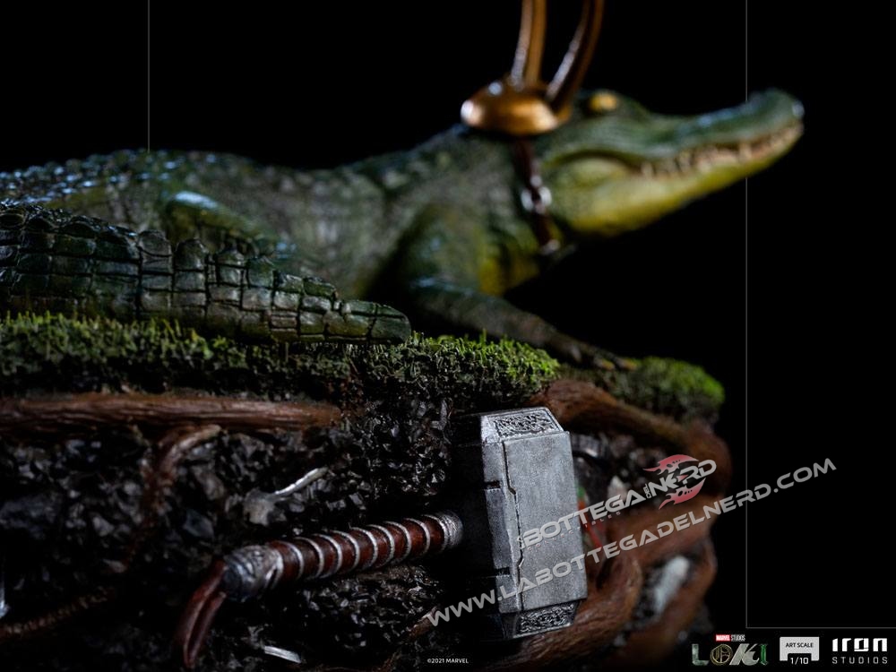 Loki - Art Scale Statue 1/10 Loki Alligator 15cm - immagine 4