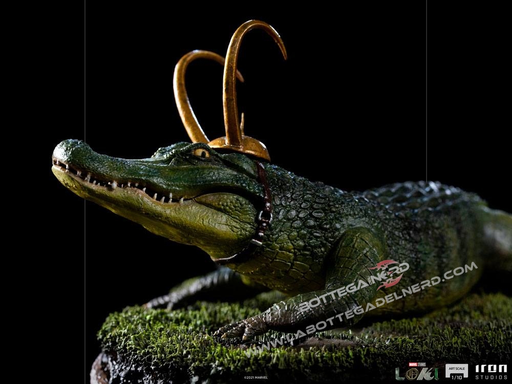 Loki - Art Scale Statue 1/10 Loki Alligator 15cm - immagine 3