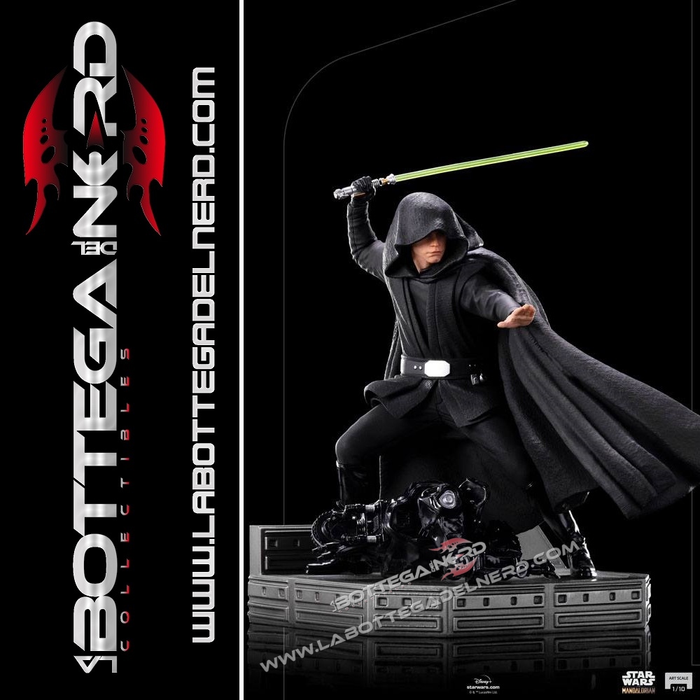 The Mandalorian - Statue 1/10 Luke Skywalker Combat Version 25cm