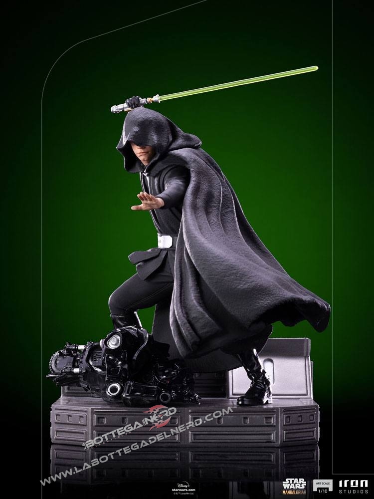 The Mandalorian - Statue 1/10 Luke Skywalker Combat Version 25cm - immagine 5
