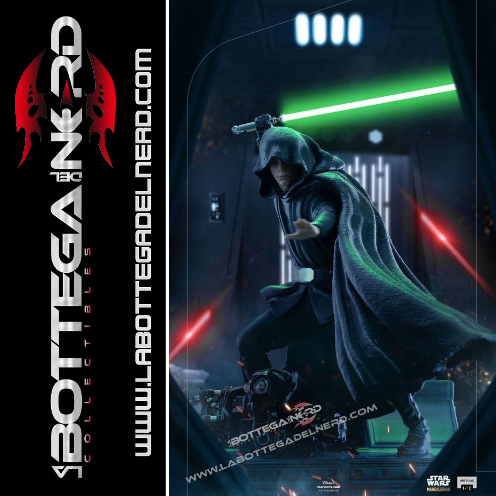 The Mandalorian - Statue 1/10 Luke Skywalker Combat Version 25cm