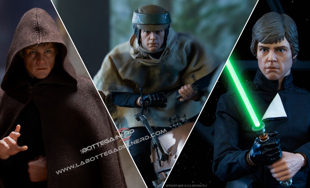 Star Wars VI - Deluxe Action Figure 1/6 Luke Skywalker 30cm - immagine 12