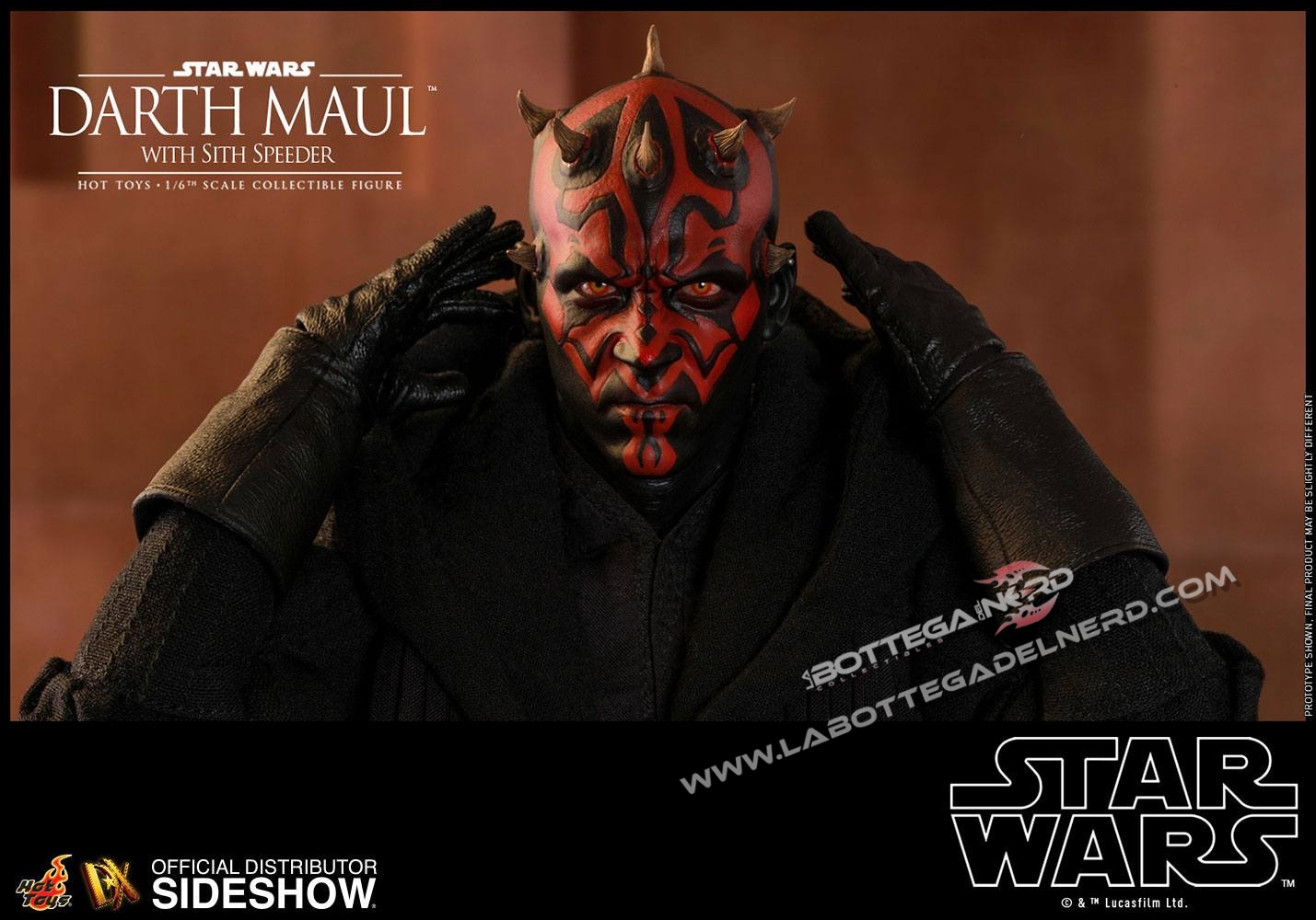 Star Wars Episode I - Action Figure Darth Maul & Sith Speeder - immagine 6