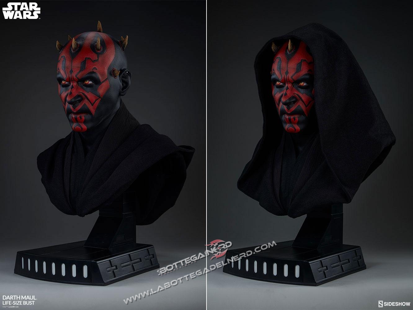 Star Wars - Busto 1/1 Darth Maul 69cm - immagine 2