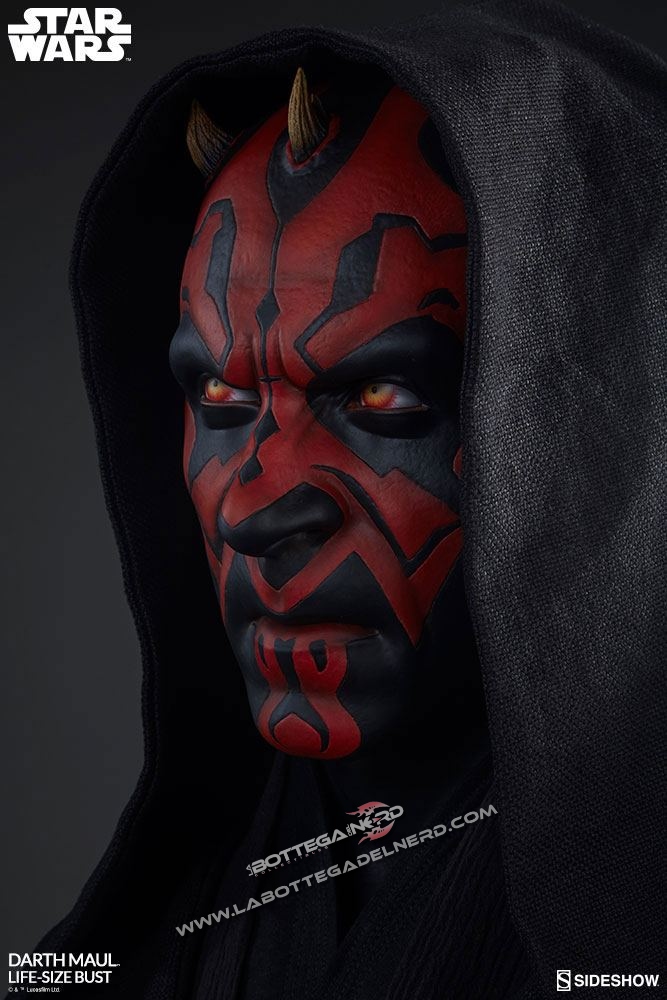Star Wars - Busto 1/1 Darth Maul 69cm - immagine 7