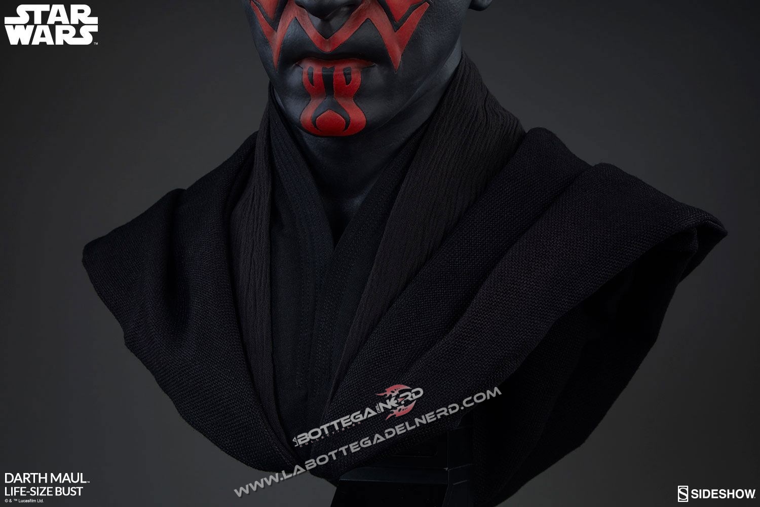 Star Wars - Busto 1/1 Darth Maul 69cm - immagine 6