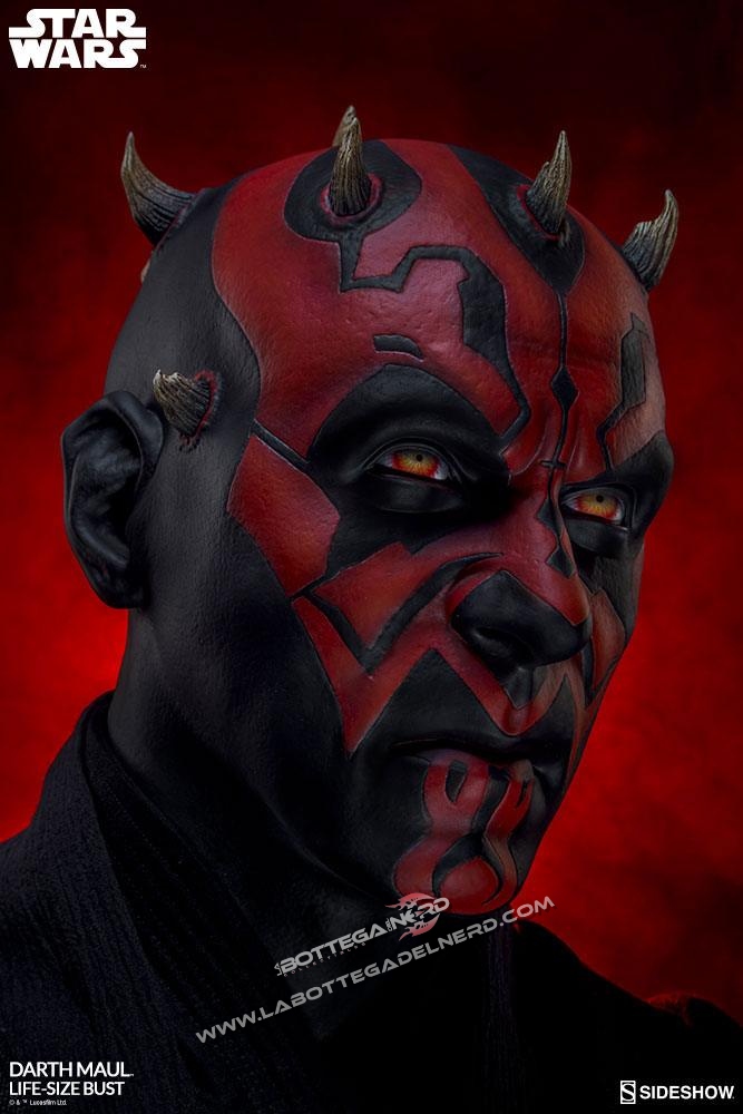 Star Wars - Busto 1/1 Darth Maul 69cm - immagine 5