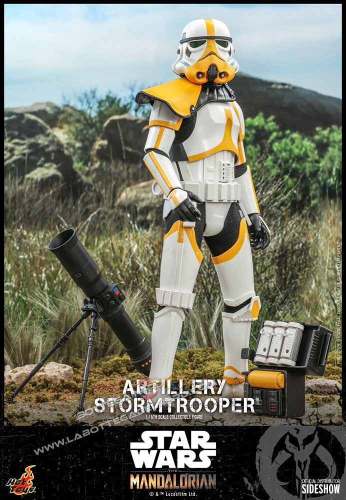 Star Wars The Mandalorian - Action Figure 1/6 Artillery Stormtrooper 30cm - immagine 2