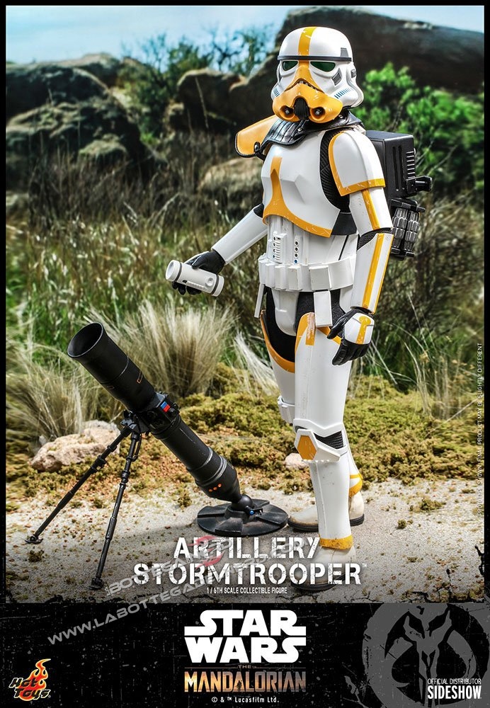 Star Wars The Mandalorian - Action Figure 1/6 Artillery Stormtrooper 30cm - immagine 4