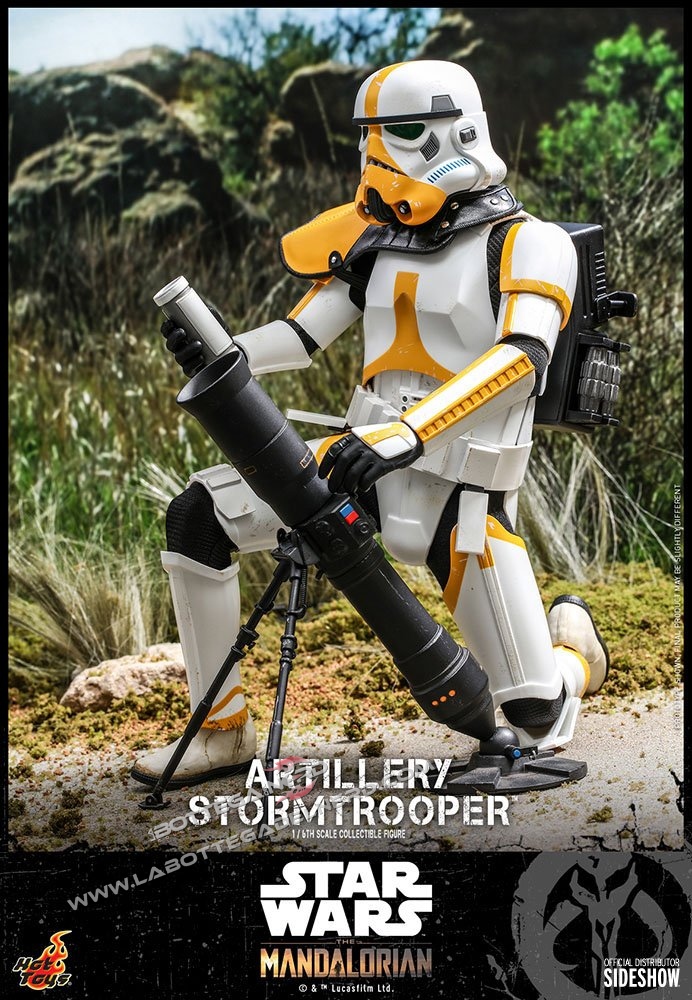 Star Wars The Mandalorian - Action Figure 1/6 Artillery Stormtrooper 30cm - immagine 3