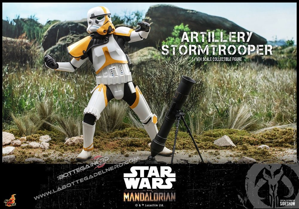 Star Wars The Mandalorian - Action Figure 1/6 Artillery Stormtrooper 30cm - immagine 5