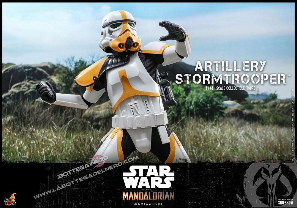Star Wars The Mandalorian - Action Figure 1/6 Artillery Stormtrooper 30cm - immagine 6